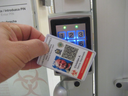 Proximity card access